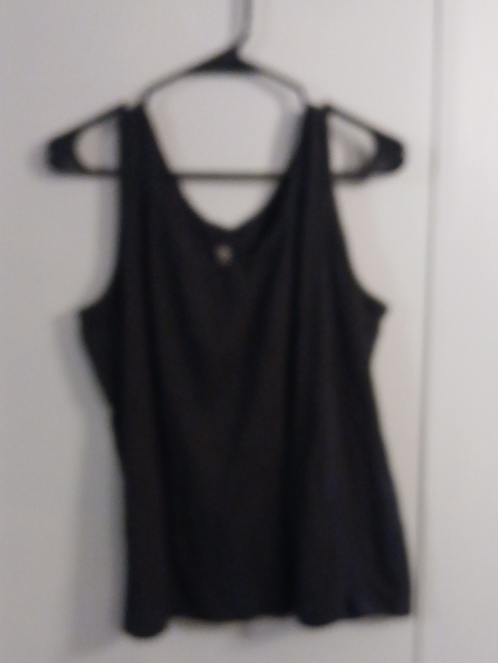 Cato Black Scoop Neck Tank Top
